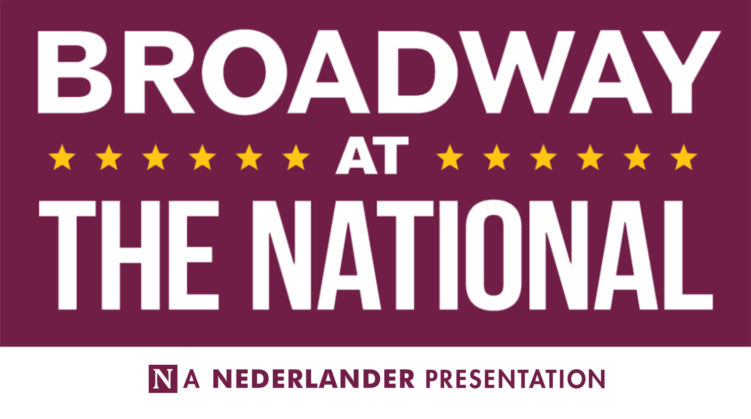 Broadway at The National logo