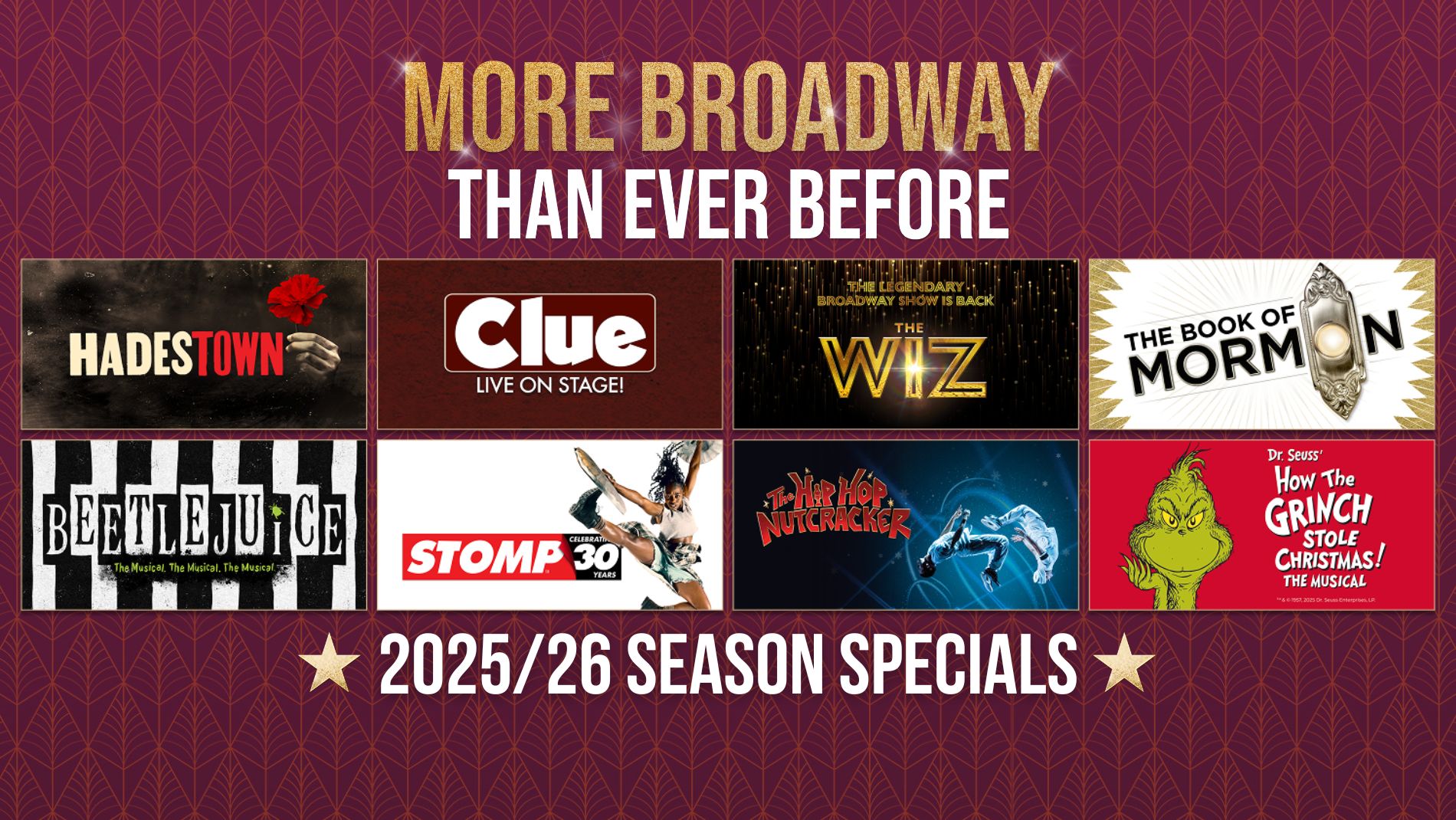 Slide 2: 2025/26 Season Specials