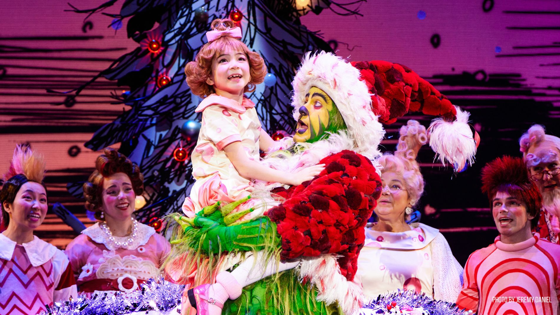 Slide 2: Dr. Seuss' How the Grinch Stole Christmas! The Musical