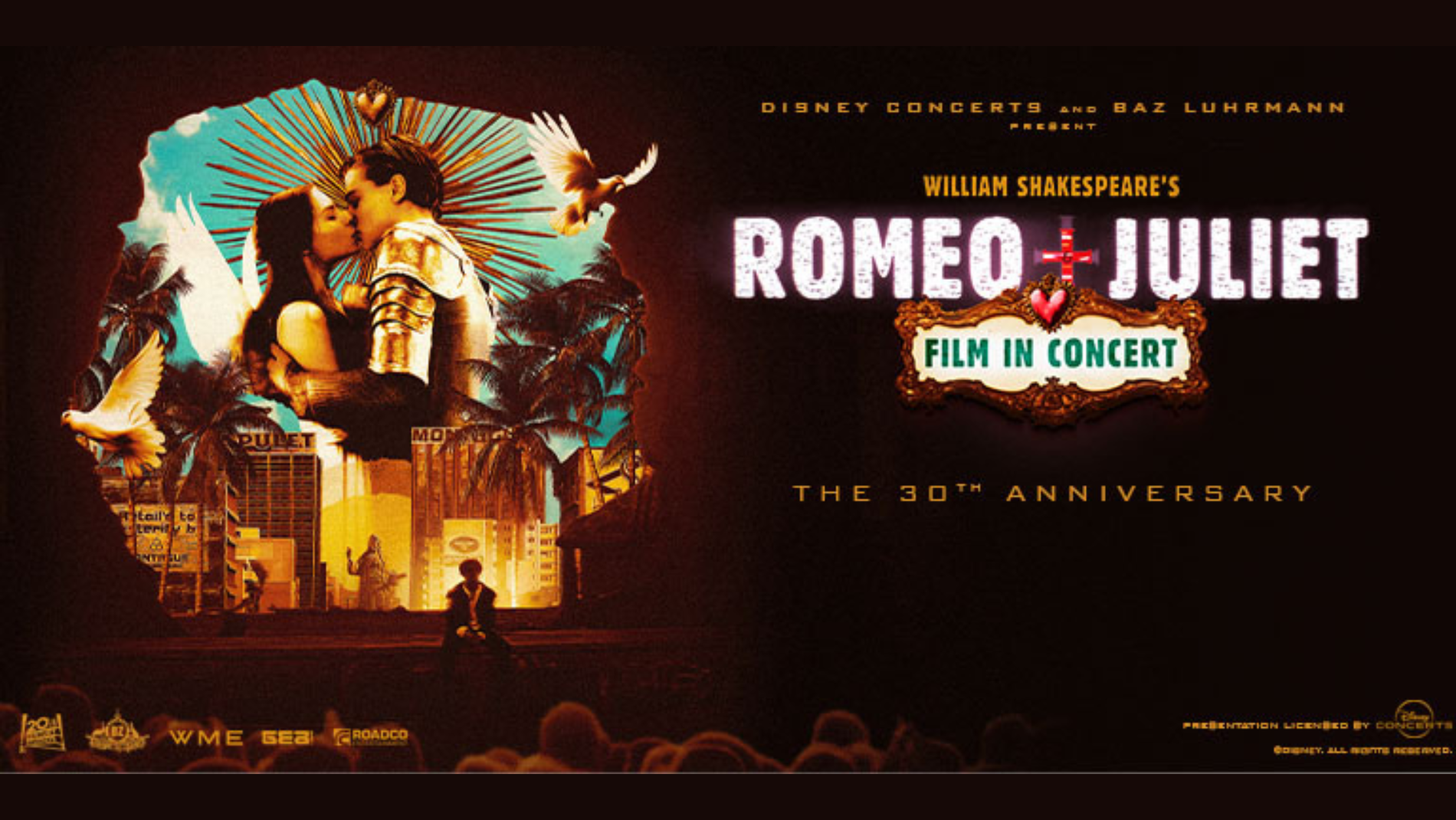 Slide 1: William Shakespeare's Romeo + Juliet Film in Concert